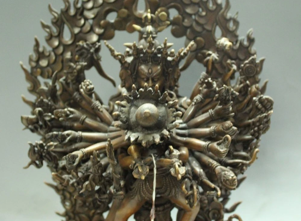 13 &quotТибетский буддизм Чистая Бронза Vajrayogini Vajravarahi Kalachakra Будда|buddha bronze|buddha buddhismbuddha tibetan |