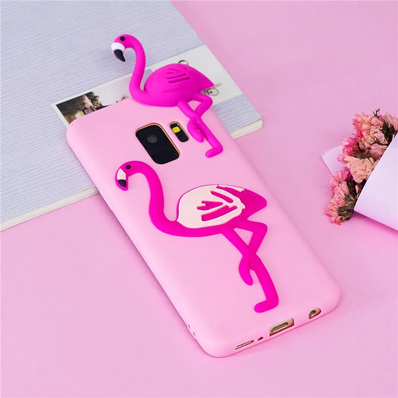 3D единорога панда кактус мягкий TPU чехол для samsung Примечание 10 плюс 9 S10E S8 S9 S10 плюс S7 S6 край A10 A20 A20E A30 A40 A50 A60 A70