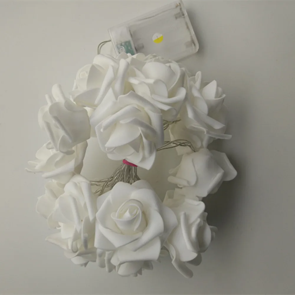 YIYANG светодиодный светильник в романтическом стиле с цветком розы виде бутылки