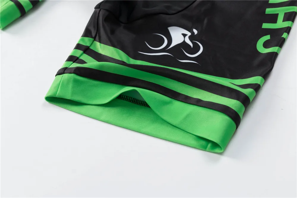 ZM Santic Men's Thickening Cushion Bib Front Cycling Shorts PADDED Tights Shorts Bicycling Biking Compression Tight Shorts