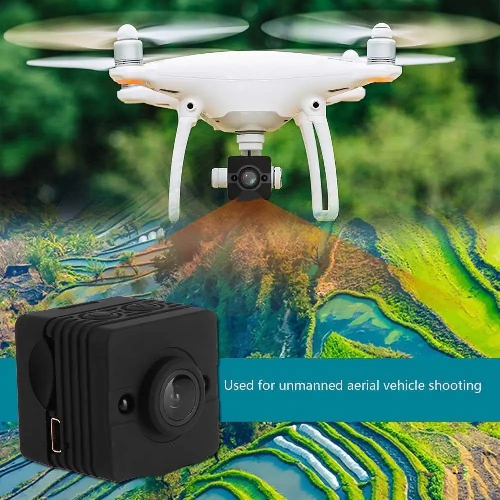 4GB Card+SQ12 Full HD 1080P Mini Camera IR Night Vision DV DVR Cam Camcorder | Безопасность и защита