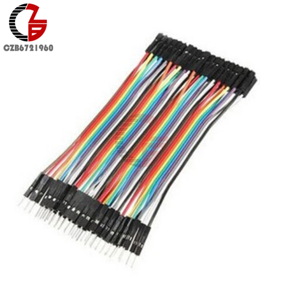 Гибкий 40 контактный 10 см кабель Dupont соединительный провод с разъемом для Arduino|cable