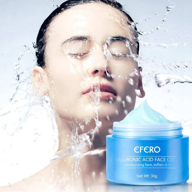 EFERO Hyaluronic Acid Essence Serum Vitamina C Whitening Moisturizing Face Cream Shrink Pore Remove Fine Lines Skin Care 30g