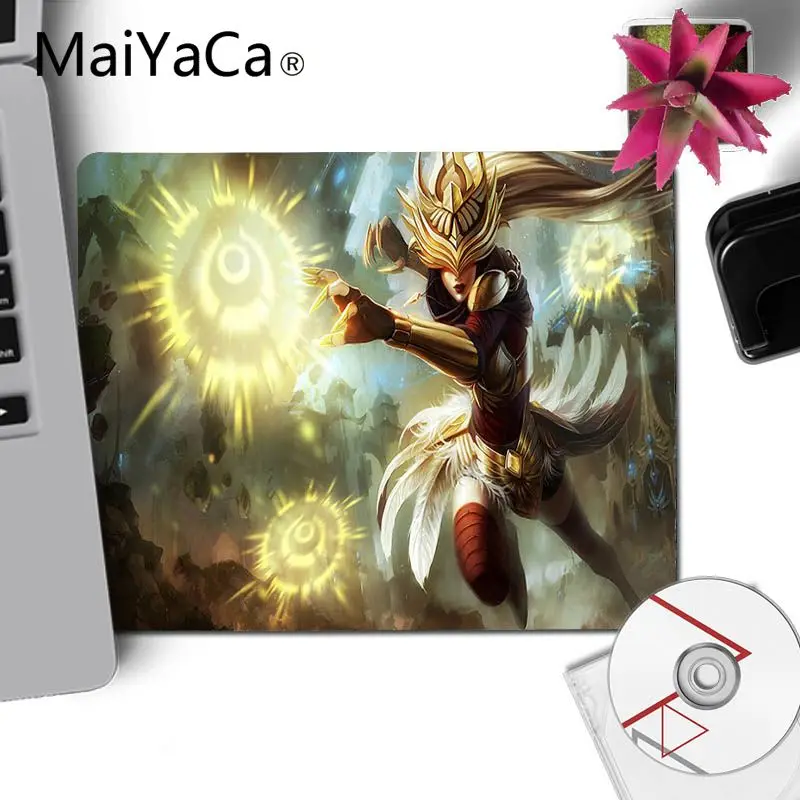 MaiYaCa syndra league of legends офисные мыши резиновый коврик для из аниме ПК компьютерный