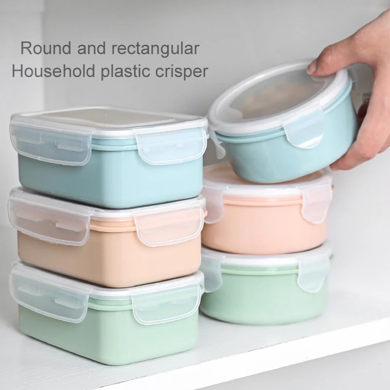 Refrigerator Boxes Preservation Box Plastic Storage Collection Multipurpose Moisture Proof Home Organization | Дом и сад