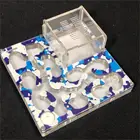 Камуфляжное Пчеловодство 140*140 мм, большой формикарий, муравьиная ферма, акриловая, насекомые-муравьи, домашний экологический цех