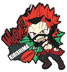 07 Kirishima Eijiro My Hero Academy Аниме Boku no Hero Academy Midoriya Bakugou Katsuki Asui Eijiro SHOTO Denki Uraraka All Might резиновый брелок - Цвет: 07 Kirishima Eijiro
