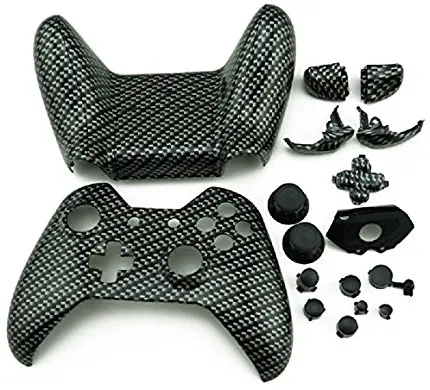 Замена корпуса оболочки чехлы наборы с кнопками для xbox ONE беспроводной контроллер пользовательский гидро черный серебристый