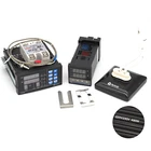 PC410 PID панель регулятора температуры + REX-C100 + Макс. 40A SSR + K термопара зонд + керамическая Тепловая пластина для IR6500 IR6000 450W