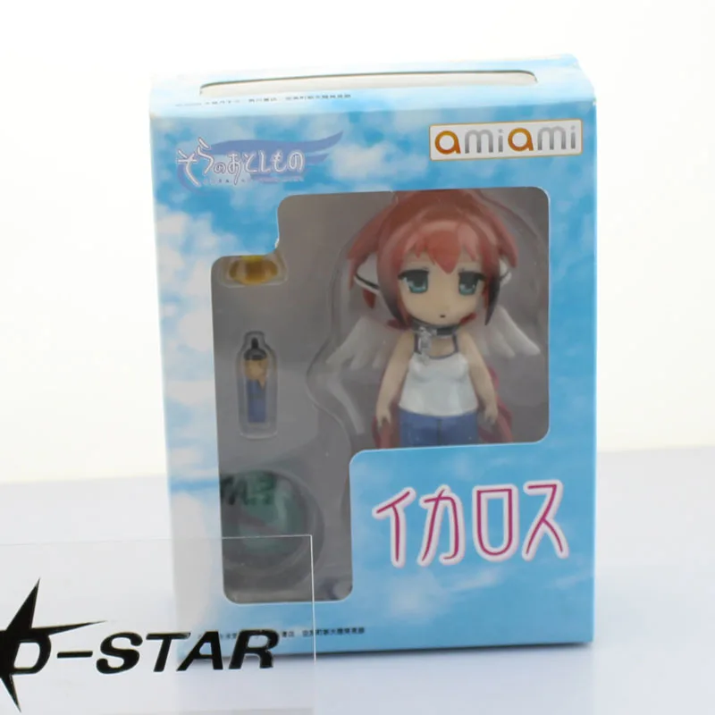 Милый 5 &quotNendoroid небеса Lost аниме свойства Sora no Otoshimono Ikaros в коробке 12 см ПВХ фигурка