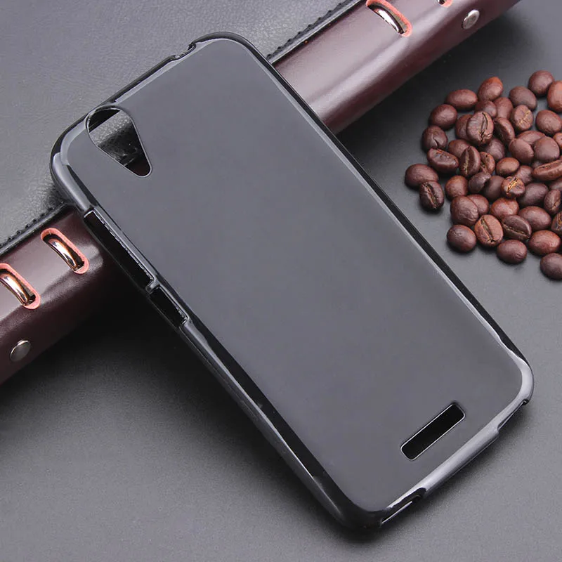 Черный гелевый ТПУ тонкий мягкий чехол для Acer Liquid Z630 5 дюймов задняя крышка