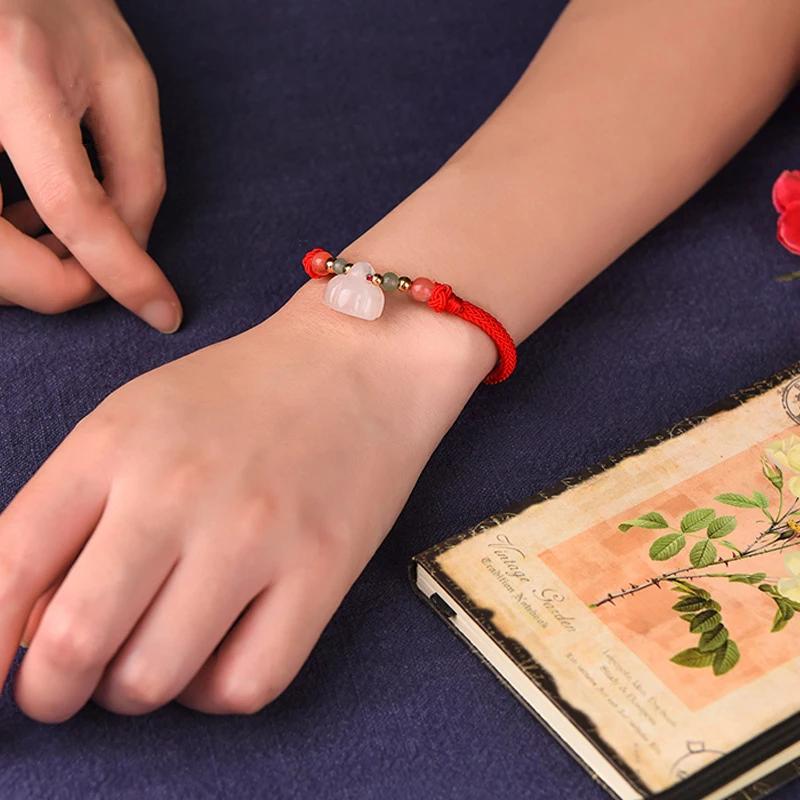 Браслеты BOEYCJR с бусинами из натурального камня украшения ручной работы в