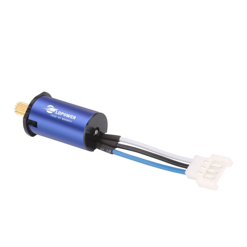 LDPOWER LD1222 01 8000KV 1 5 мм 2S Бесконтактный бесщеточный двигатель для MINI Z Мини RC