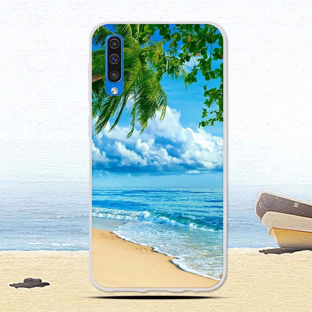 32 Чехол для samsung Galaxy A50 A 50, цветной защитный чехол с изображением кота, мягкий силиконовый чехол из ТПУ, чехол s для Galaxy A50, Fundas, Coque Capa - Цвет: 32