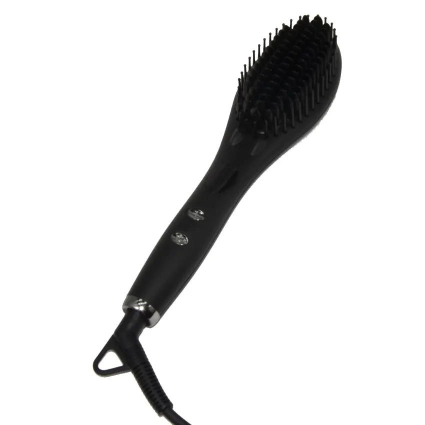 Queenme hair Выпрямитель для волос щетка MCH быстрый нагрев Электрический с расчёской