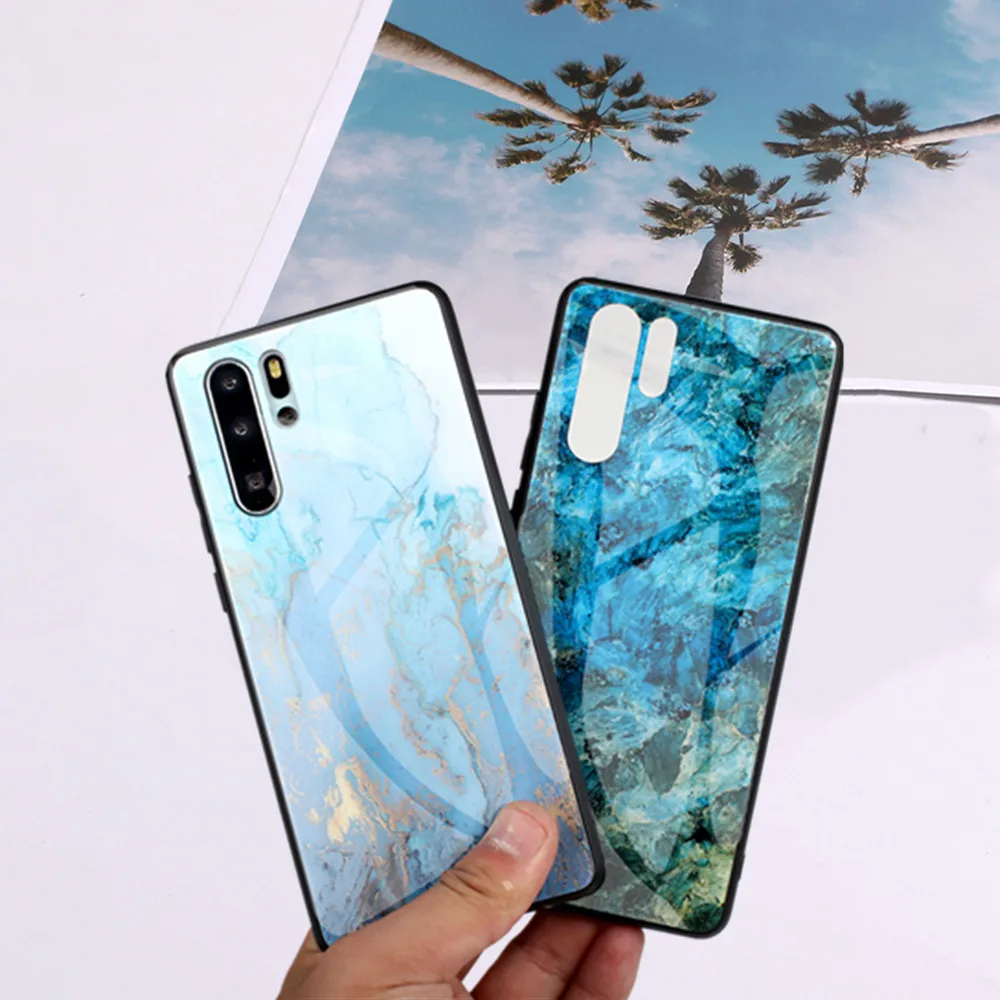 Роскошный Мраморный чехол для Huawei Nova 3 3i 4 силиконовый мягкий из ТПУ P20 Lite Pro P30