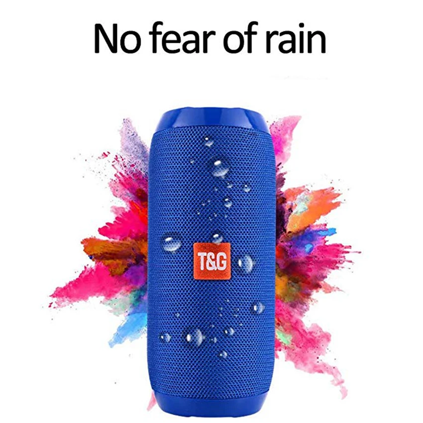 Портативная Водонепроницаемая Bluetooth Колонка TG117 сабвуфер для улицы мини