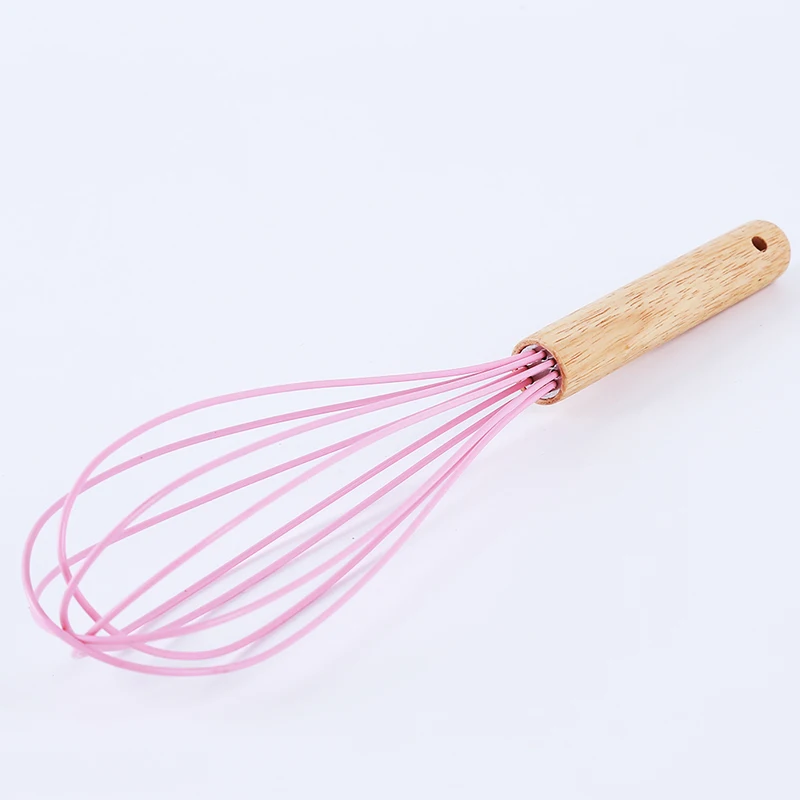 pink Синий, белый, розовый, 3 цвета, миксер, взбиватель для яиц, силиконовые взбиватели для яиц, кухонные инструменты, ручной миксер для яиц, приготовление пены, Лидер продаж - Цвет: pink