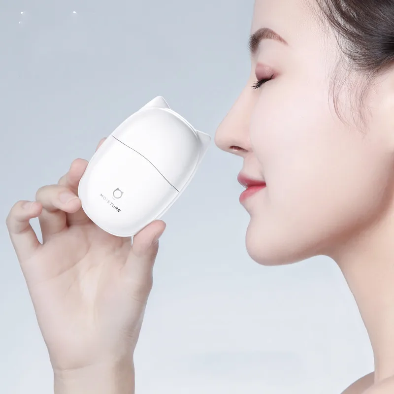Портативный мини увлажнитель для лица ручной ультразвуковой USB распылитель
