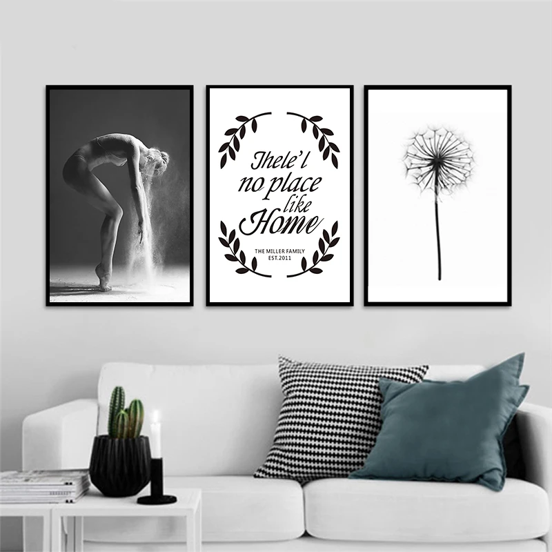 Плакат Nordic минимализм рисунок Холст Картина Wall Art Куадрос Плакаты и печатает