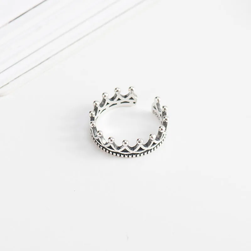 XIAGAO Infinit Crown кольца 925 пробы Серебряное Кольцо Уникальная любовь юбилей корейский стиль ювелирные изделия Рождественский подарок AART0204