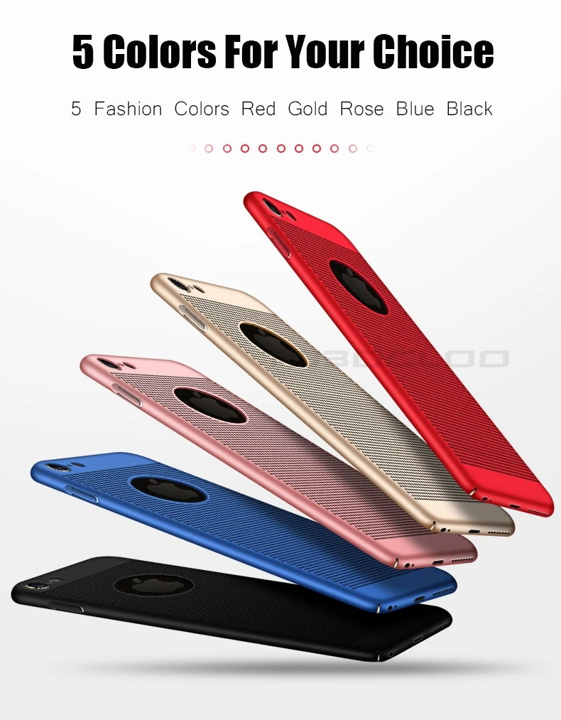 Ультратонкий охлаждающий чехол для Apple iPhone 11 Pro Max 5, 5S, 8, 7, 6, 6s Plus X, Жесткий Чехол для iPhone XS, чехол для Max XR