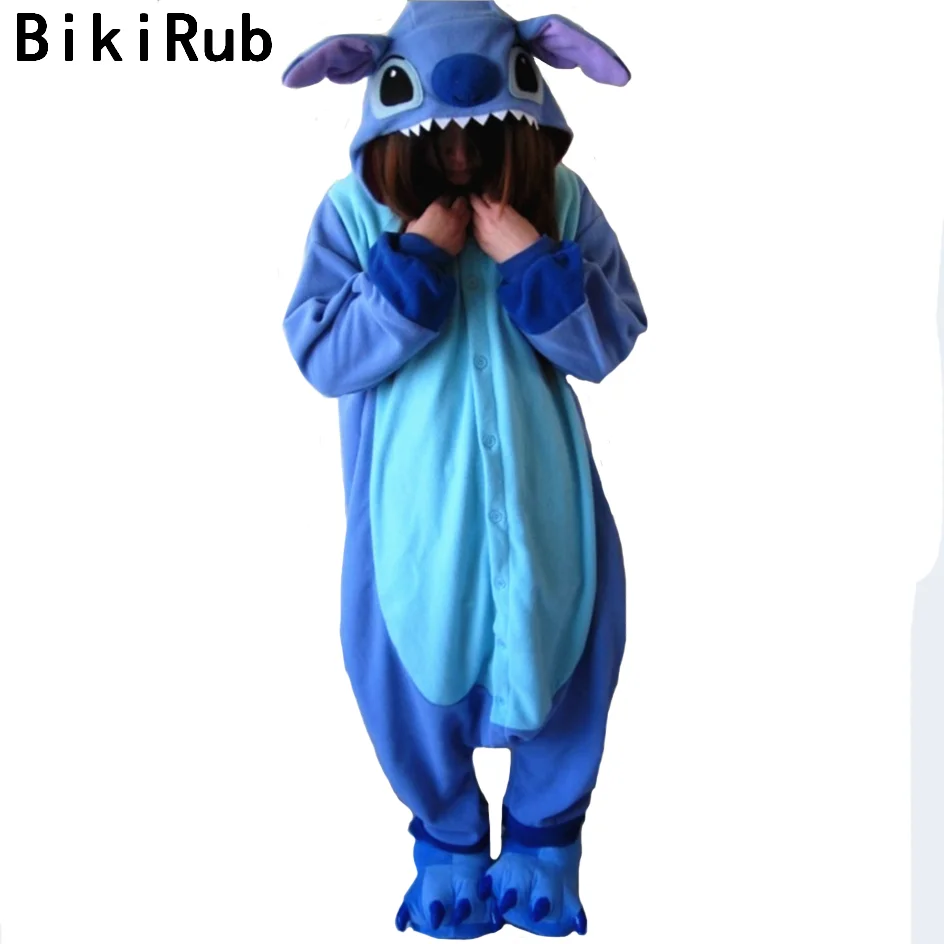 Bikiurub/2019 милые пижамы с стежком женская пижама для животных комплект флисовая