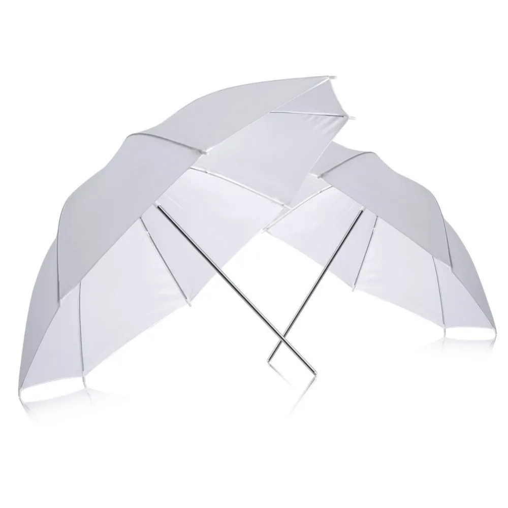 2 шт. светоотражающие зонты для фотостудии 33/84 см|translucent umbrella|white translucentumbrella translucent |