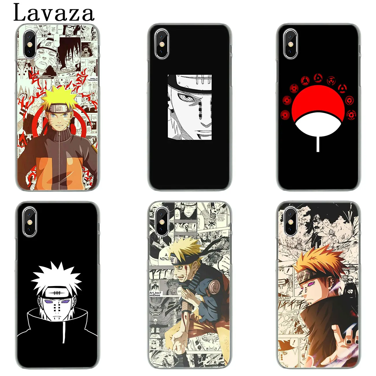Твердый чехол для телефона Lavaza Anime Naruto Kakashi Guy NARUTO iPhone XR X XS 11 Pro Max 10 7 8 6S 5 5S SE 4S 4 |