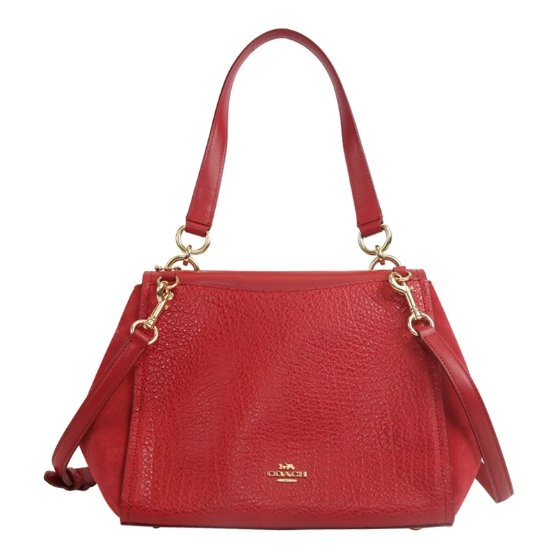 Кожаная сумка-портфель F22348 Faye из смешанных материалов