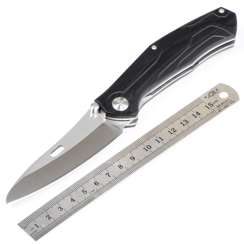 Складной охотничий нож лезвие из нержавеющей стали с пластиковой ручкой