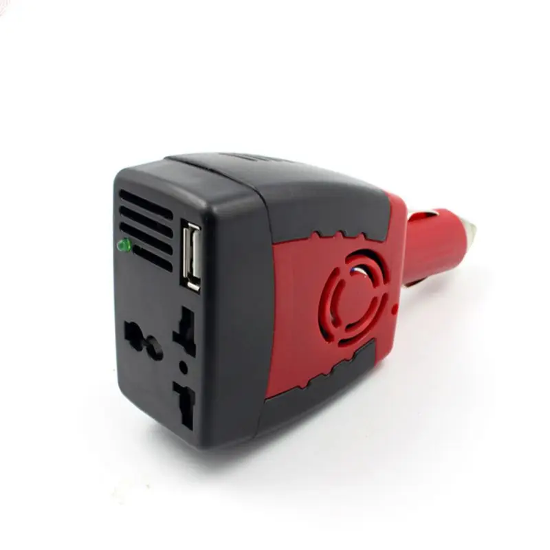 150 Вт автомобильный инвертор USB источник питания DC 12 V-AC 220 V конвертер с 2.1A двойной USB автомобильный адаптер универсальная розетка