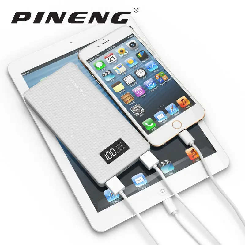 Pineng pn-963 оригинальный 10000 мАч Портативный Батарея мобильный pover Запасные