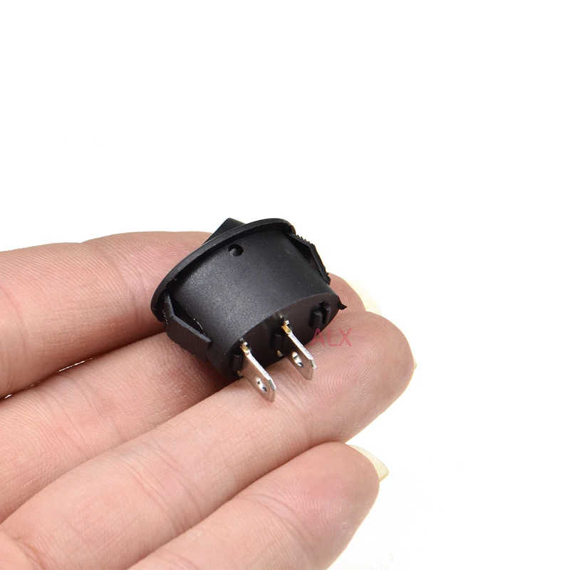 ellipse 2 PIN black Push Button rocker Switch ON/OFF power switches 6A/250V 10A/125V 2pin | Обустройство дома