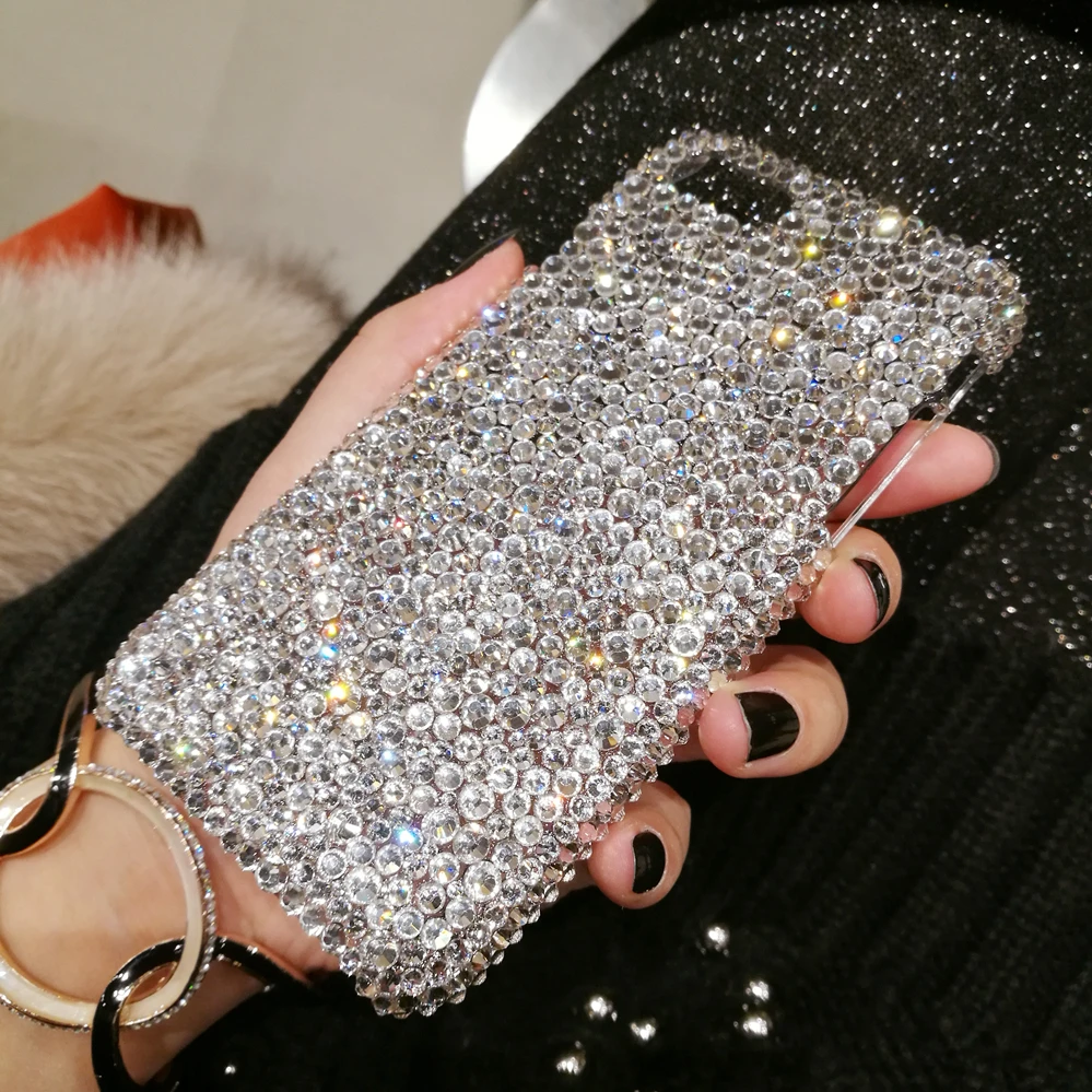 Fully jewelled Shiny Glitter Diamond Phone Case For Samsung Galaxy J7 Prime 2 MAX Duo Neo Nxt J2 Core Pro 2018 Cases Cover |