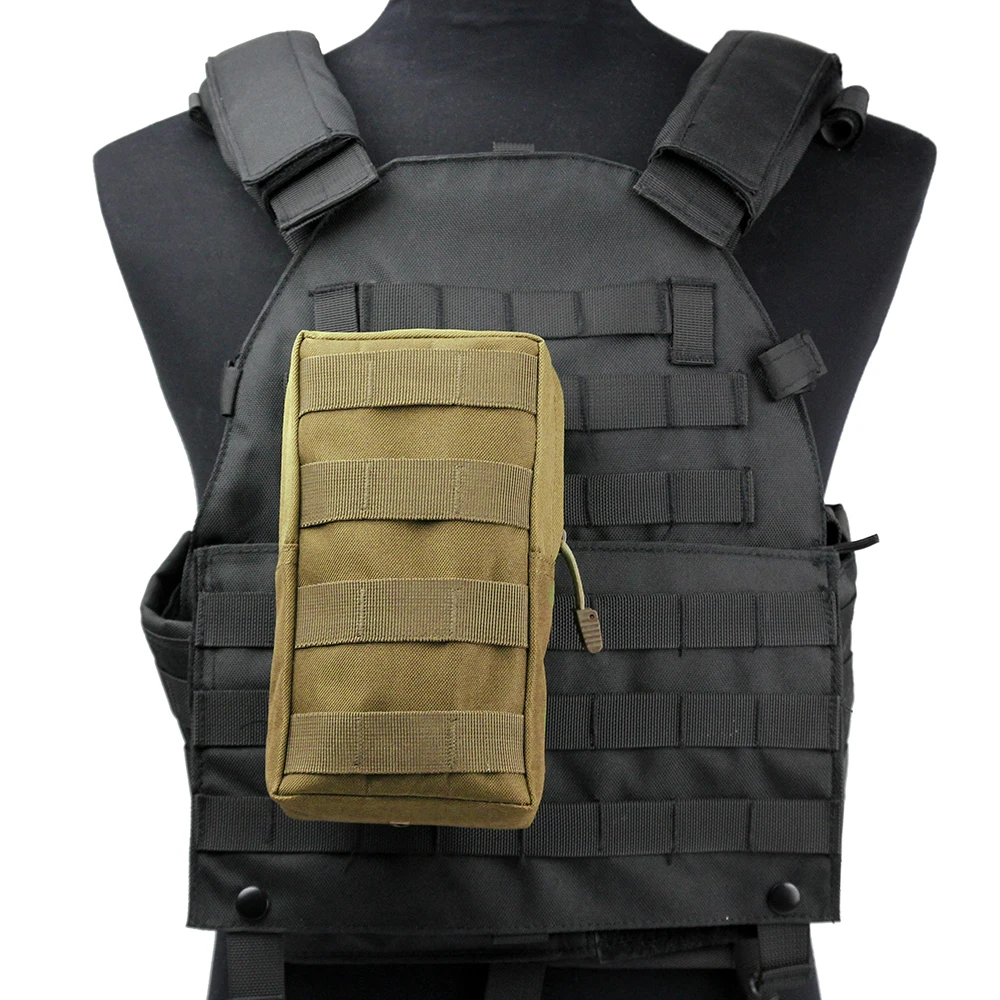 2 шт. Тактический аксессуар EDC Molle Сумка Утилита Сумка гаджет упаковка для снаряжения военный жилет поясная упаковка Открытый страйкбол телефон Органайзер