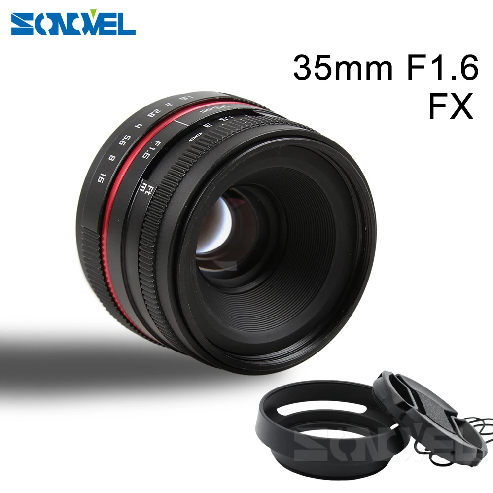 Ручная широкоугольная линза 35 мм F1.6 для Fujifilm Fuji FX объектив с широким углом обзора