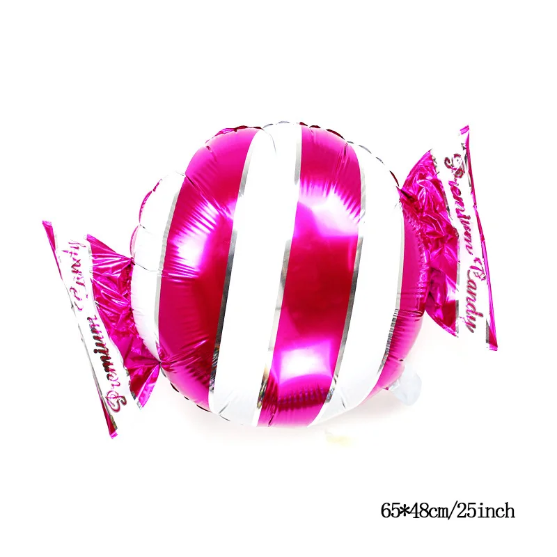 L rose candy KAMMIZAD 1 шт. фруктовые серии воздушные шары свадьба с днем рождения ананас пончик украшения шар Рождество конфеты кактус globos - Цвет: L rose candy