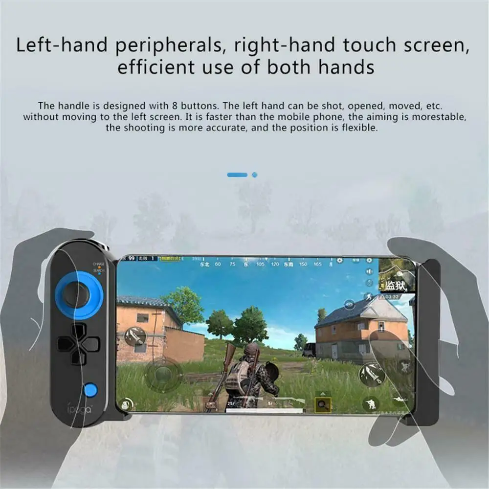 Выдвижной беспроводной Bluetooth контроллер стрейчевая ручка для смартфонов Android/iOS