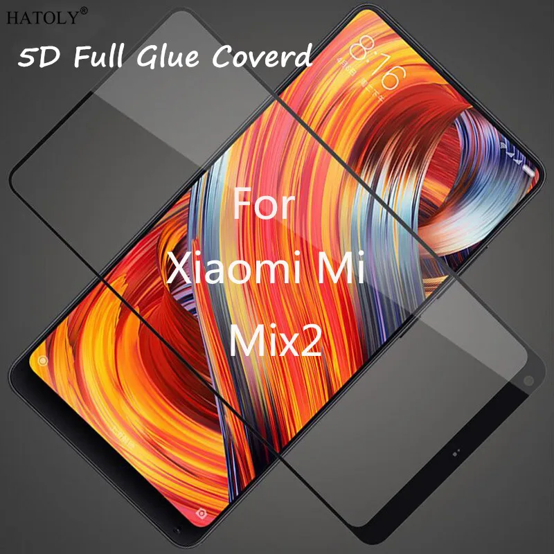 Для стекла Xiaomi Mi Mix 2S закаленное стекло Защита экрана 5D полное покрытие Защитное