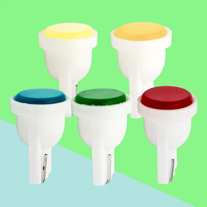 1000 шт. Автомобильные светодиодные лампы T10 COB W5W WY5W 192 501 168|led instrument|interior led lampscar lamp