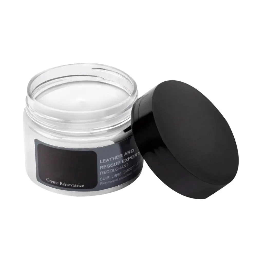 50 мл кожа окраска паста черный белый коричневый Чистка поверхности обуви ремонт