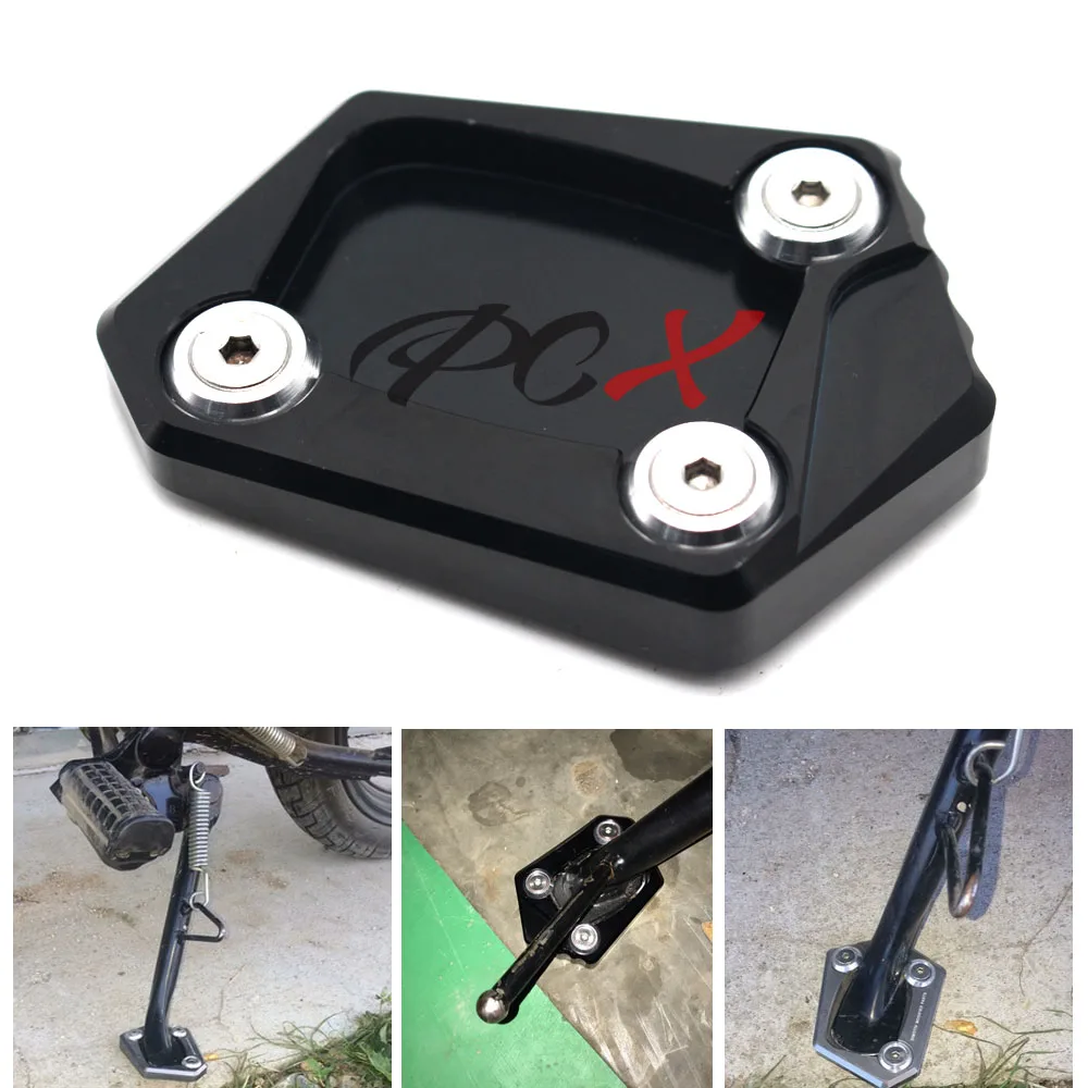 

Kickstand Foot Side Stand Extension Pad Support Plate For HONDA CBR250R 2010-2013. CBR300R 14-16, CBR500R 13-16. CBR600F 10-13