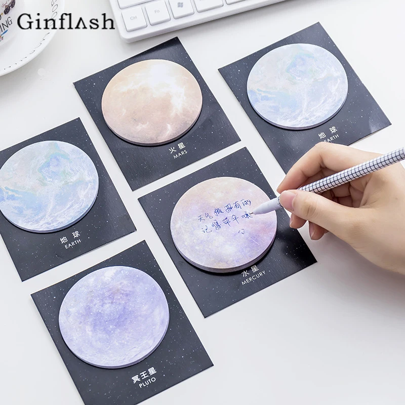 2 шт. kawaii star ball weekly plan Sticky Notes Post It Memo Pad корейские Канцтовары Школьные