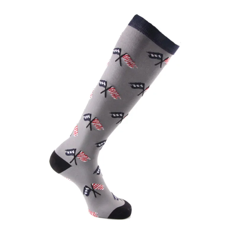 B-1 pairs Compression Socks Men& Women Fit Running,Nurses, Flight Travel& Maternity Pregnancy- Boost Stamina, Executive Length Fancies - Цвет: B-1 pairs