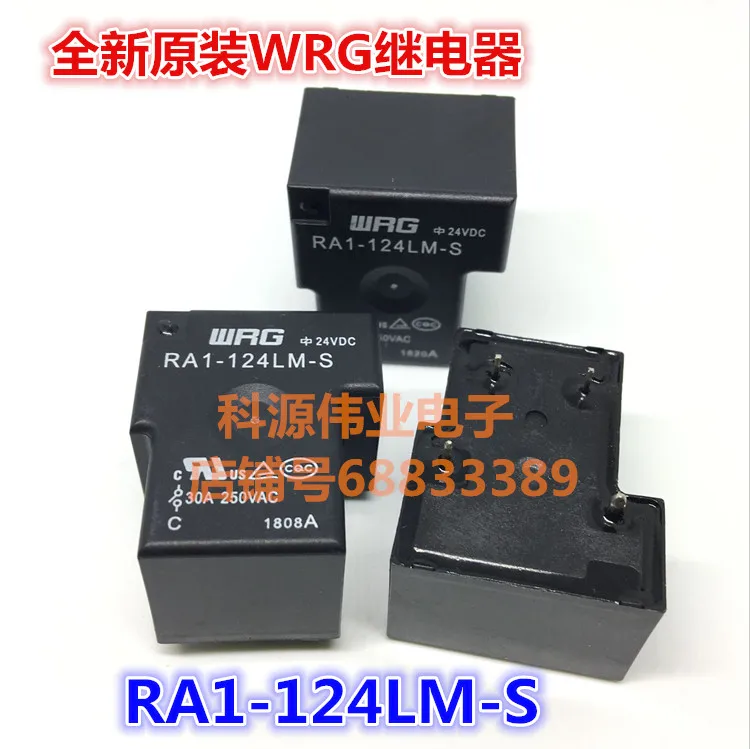 

RA1-124LM-S 24 В постоянного тока, 4 контакта, 30 А, реле WRG