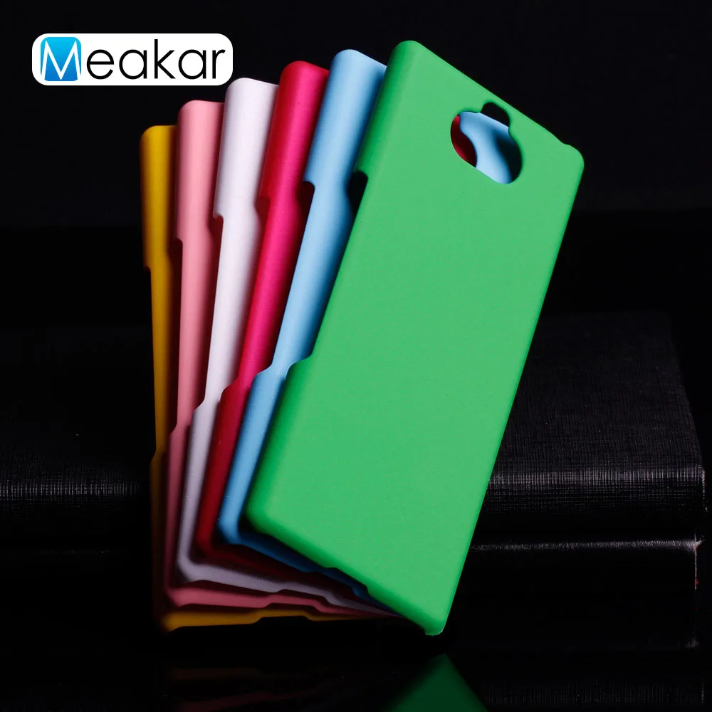 Матовая Пластик Coque 6.0For sony Xperia 10 чехол для sony Xperia 10 Xa3 I3113 I4113 I4193 I3123 телефона чехол-лента на заднюю панель