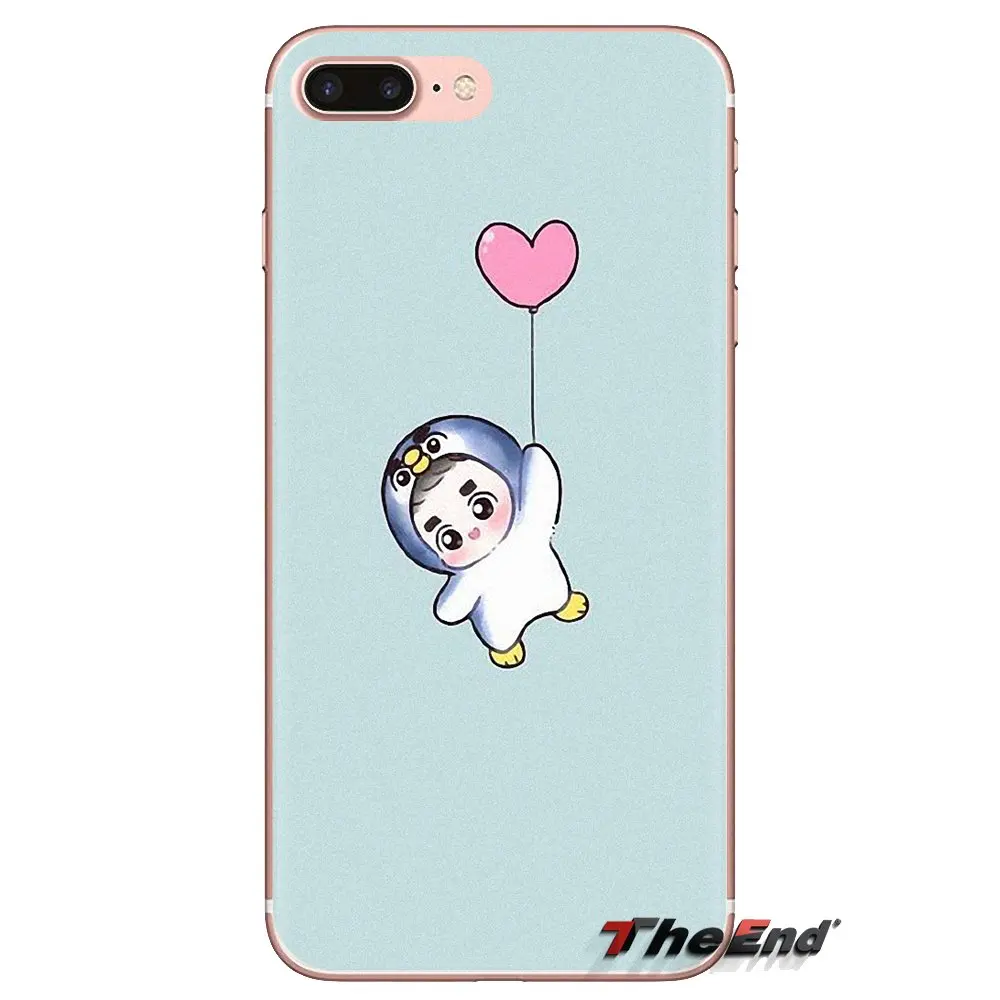 Прозрачные мягкие чехлы для Xiaomi Redmi 4A S2 Note 3 3S 4 4X 5 Plus 6 7 6A Pro Pocophone F1 D.O. kyungsoo Exo Kpop |