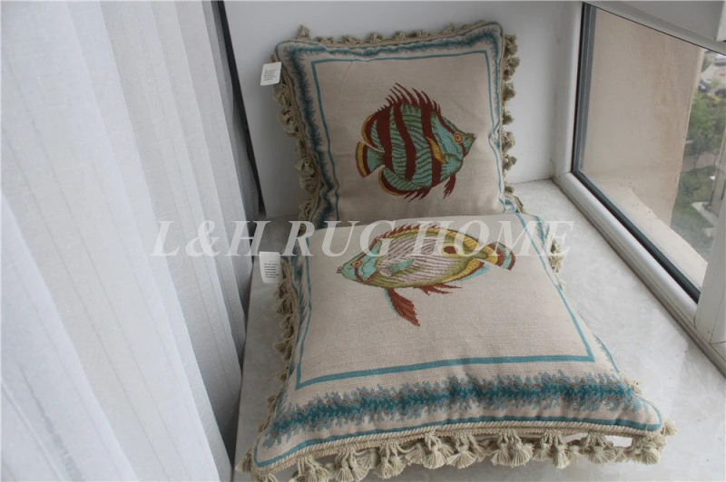 Подушка с вышивкой 15 к 20 х20 дюймов|cushion design|designer cushionsneedlepoint pillows |