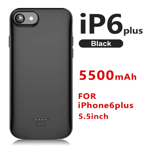 for iphone 6 plus Gagaking 5800 мА/ч, Батарея Чехлы для iPhone 6 6s Портативный Батарея резервного копирования зарядная батарея Мощность чехол для iPhone6 6s чехол - Цвет: for iphone 6 plus